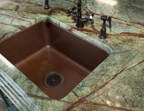 Countertop – RAINFOREST Granite With COPPER Sink