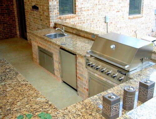 Granite Outdoor Kitchen